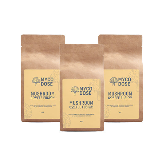 Mushroom Coffee Fusion - Lion’s Mane & Chaga 4oz