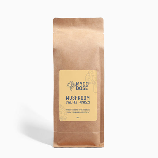 Mushroom Coffee Fusion - Lion’s Mane & Chaga 16oz